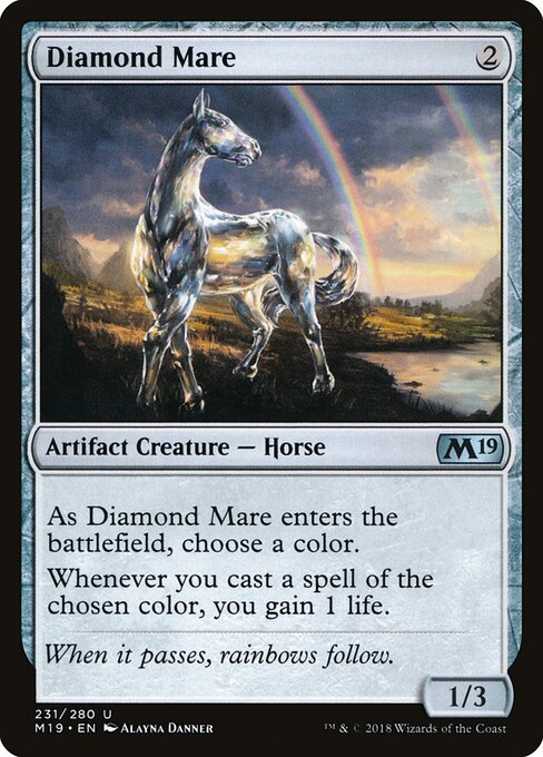 Diamond Mare — art by Alayna Danner