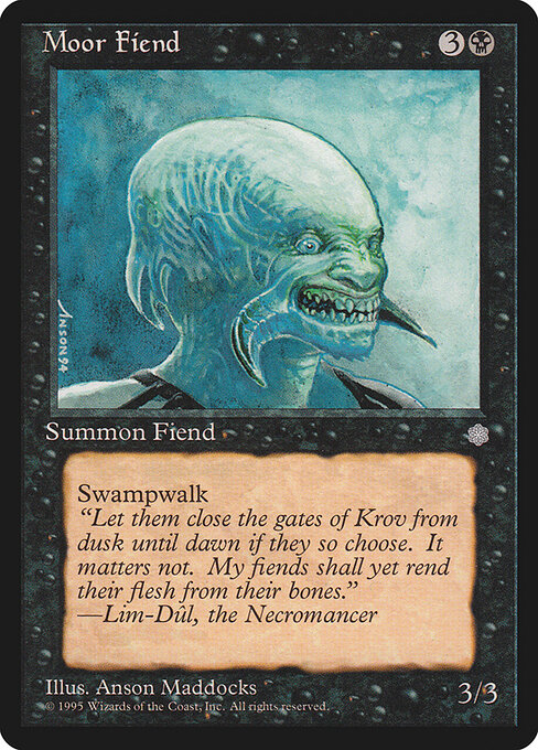 Moor Fiend — art by Anson Maddocks