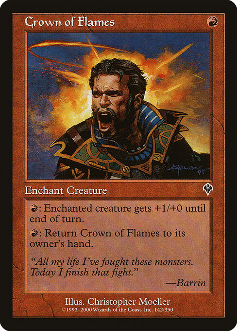 Crown of Flames — art by Christopher Moeller