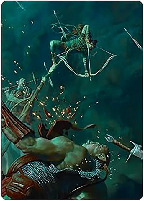 Legolas's Quick Reflexes // Legolas's Quick Reflexes — art by Jason Rainville