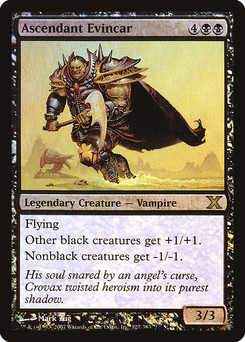 Ascendant Evincar — art by Mark Zug