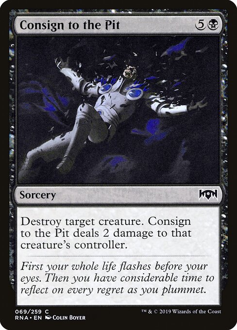 Consign to the Pit — art by Colin Boyer
