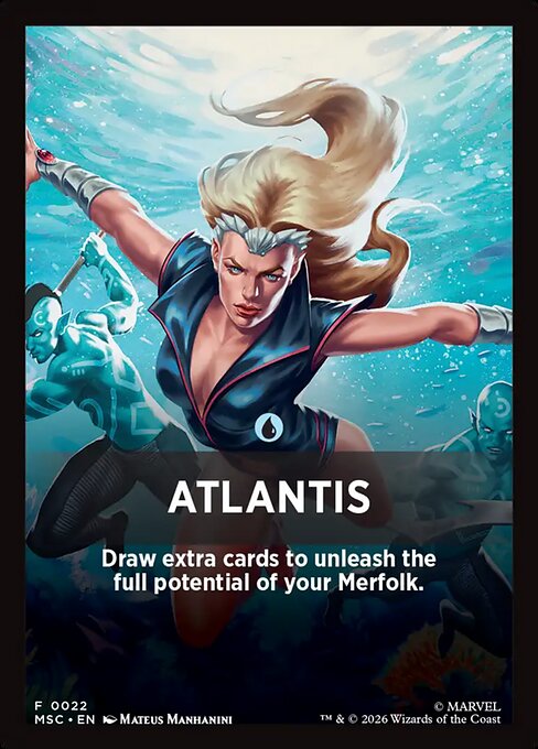 Atlantis — art by Mateus Manhanini