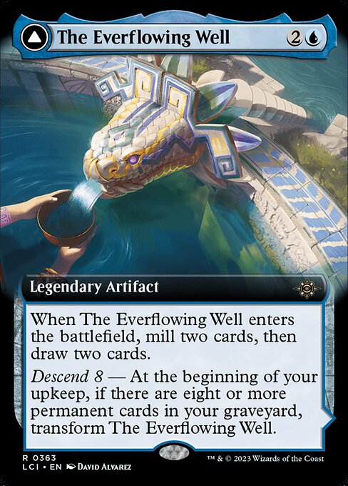 The Everflowing Well // The Myriad Pools — art by David Álvarez