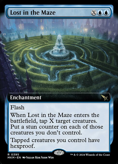 Lost in the Maze — art by Julian Kok Joon Wen