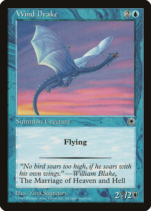Wind Drake — art by Zina Saunders