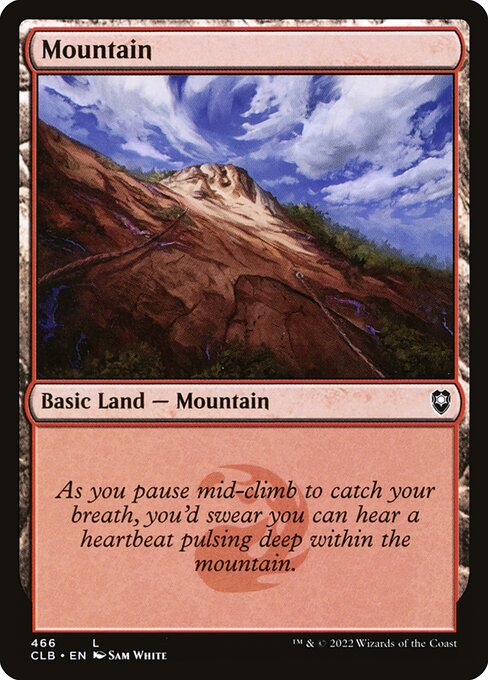 Mountain — art by Sam White