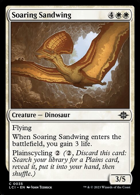 Soaring Sandwing — art by John Tedrick