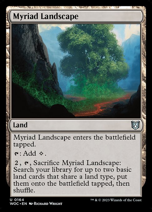 Myriad Landscape — art by Richard Wright
