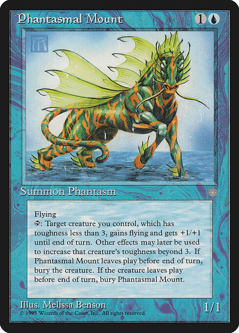 Phantasmal Mount — art by Melissa A. Benson
