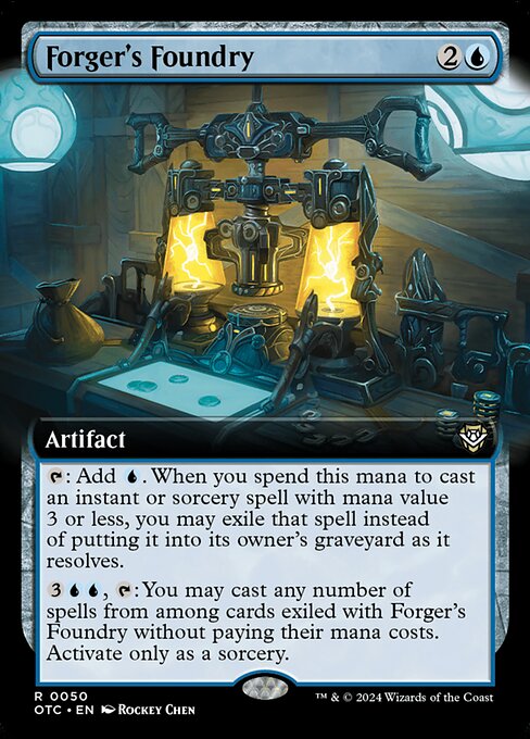 Forger's Foundry — art by Rockey Chen
