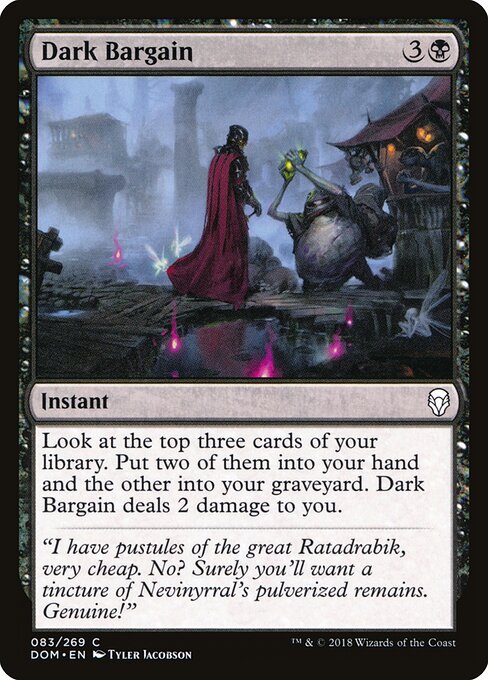 Dark Bargain — art by Tyler Jacobson