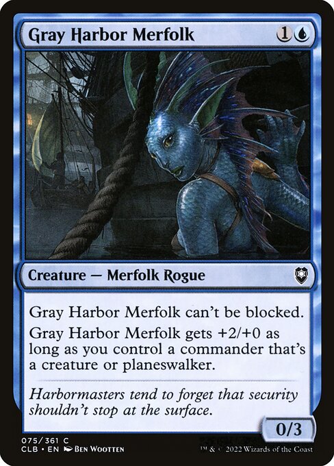 Gray Harbor Merfolk — art by Ben Wootten
