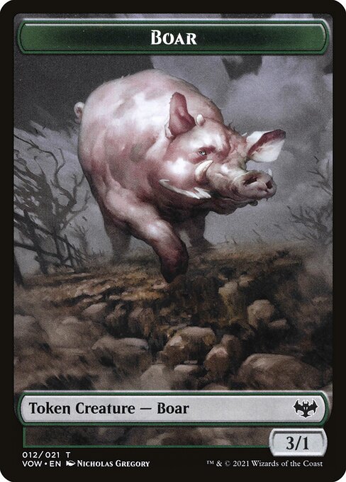 Boar — art by Nicholas Gregory