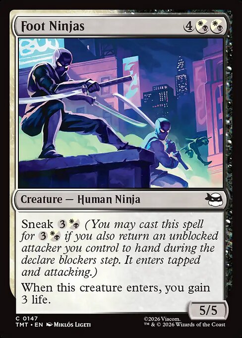 Foot Ninjas — art by Miklós Ligeti