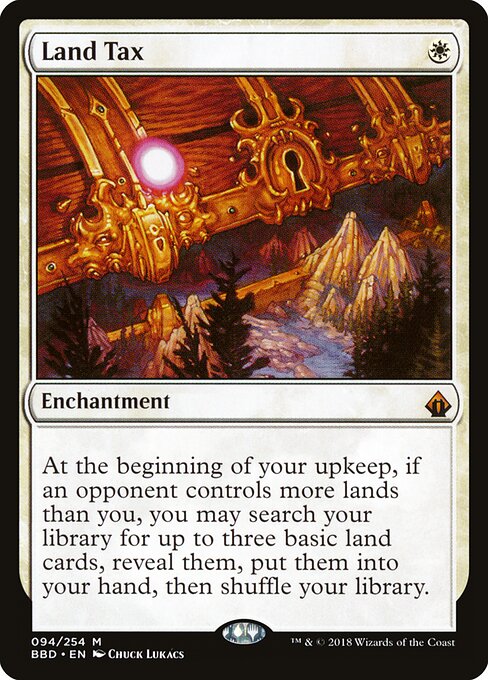 Land Tax — art by Chuck Lukacs