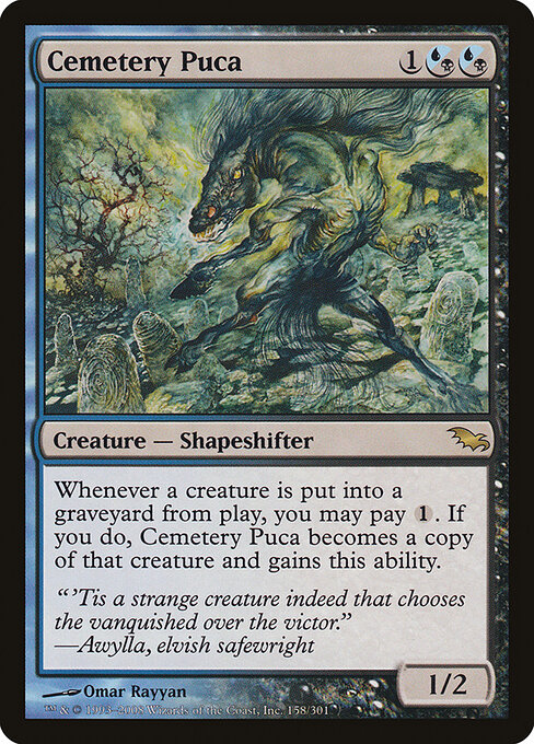 Cemetery Puca — art by Omar Rayyan