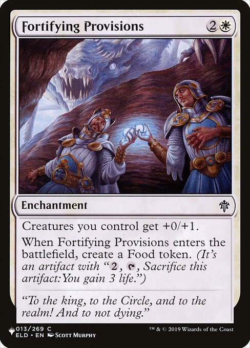 Fortifying Provisions — art by Scott Murphy