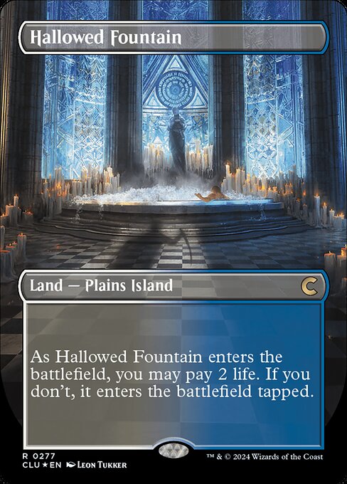 Hallowed Fountain — art by Leon Tukker