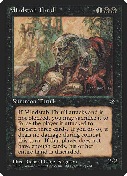 Mindstab Thrull — art by Richard Kane Ferguson