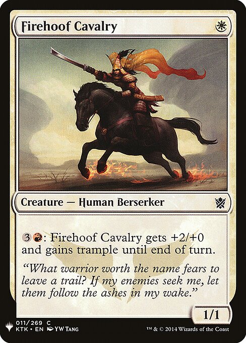 Firehoof Cavalry — art by YW Tang