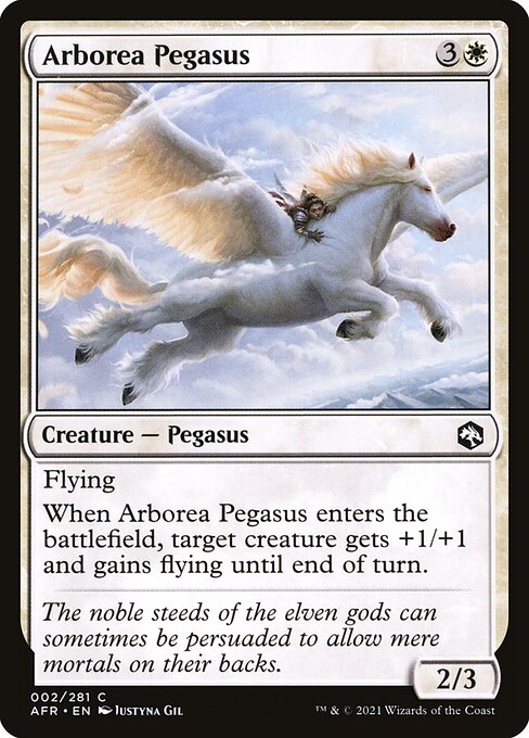 Arborea Pegasus — art by Justyna Dura