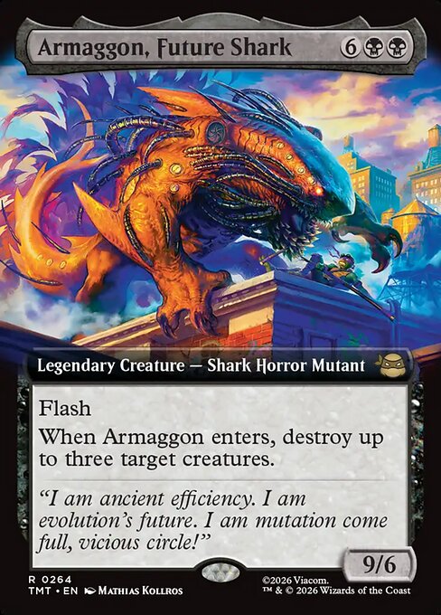 Armaggon, Future Shark — art by Mathias Kollros