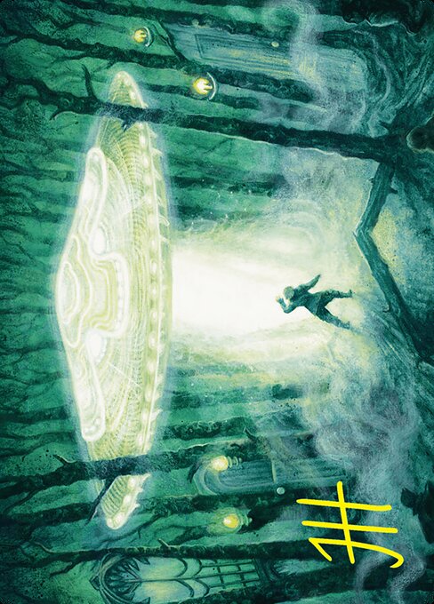 Unidentified Hovership // Unidentified Hovership — art by Jana Heidersdorf