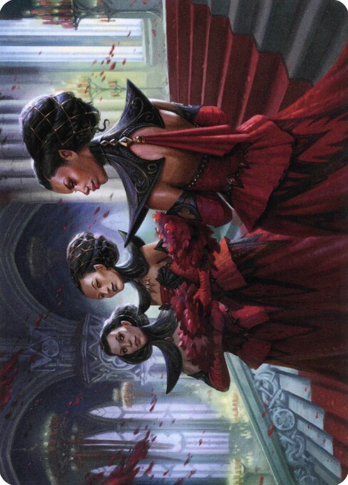 Olivia's Attendants // Olivia's Attendants — art by Dmitry Burmak