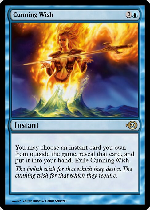 Cunning Wish — art by Zoltan Boros & Gabor Szikszai