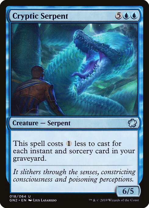 Cryptic Serpent — art by Lius Lasahido