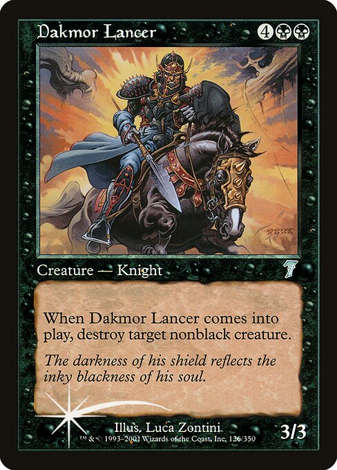 Dakmor Lancer — art by Luca Zontini