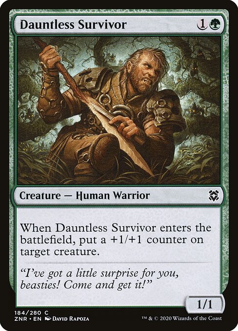 Dauntless Survivor — art by David Rapoza