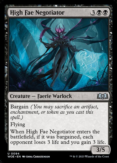 High Fae Negotiator — art by Anna Christenson