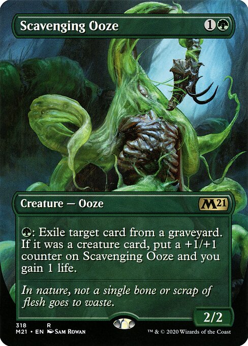 Scavenging Ooze — art by Sam Rowan