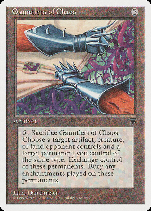 Gauntlets of Chaos — art by Dan Frazier