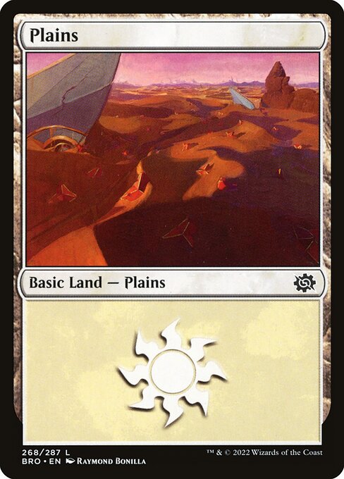 Plains — art by Raymond Bonilla