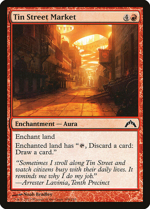 Tin Street Market — art by Noah Bradley