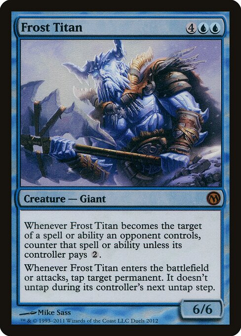 Frost Titan — art by Mike Sass
