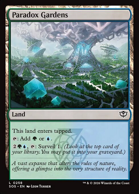 Paradox Gardens — art by Leon Tukker