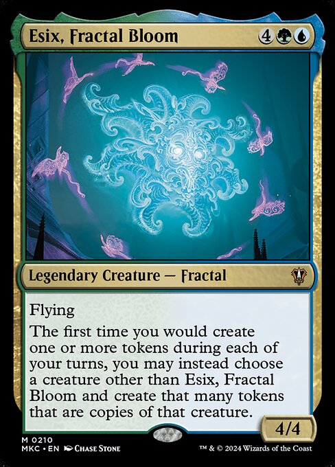 Esix, Fractal Bloom — art by Chase Stone