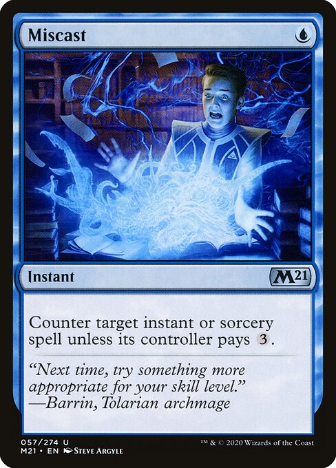 Miscast — art by Steve Argyle