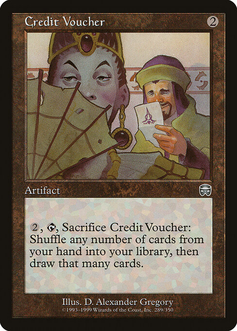 Credit Voucher — art by D. Alexander Gregory