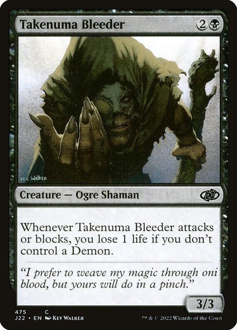 Takenuma Bleeder — art by Kev Walker