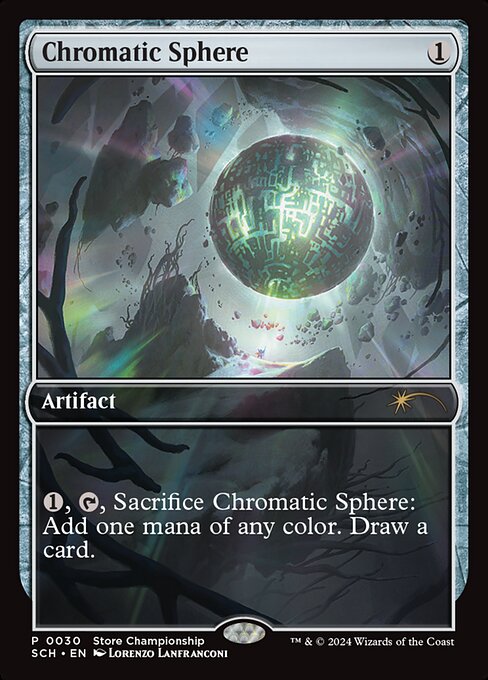 Chromatic Sphere — art by Lorenzo Lanfranconi