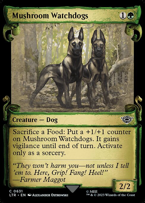 Mushroom Watchdogs — art by Alexander Ostrowski