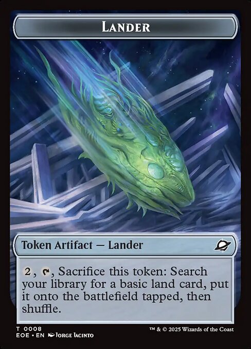 Lander — art by Jorge Jacinto