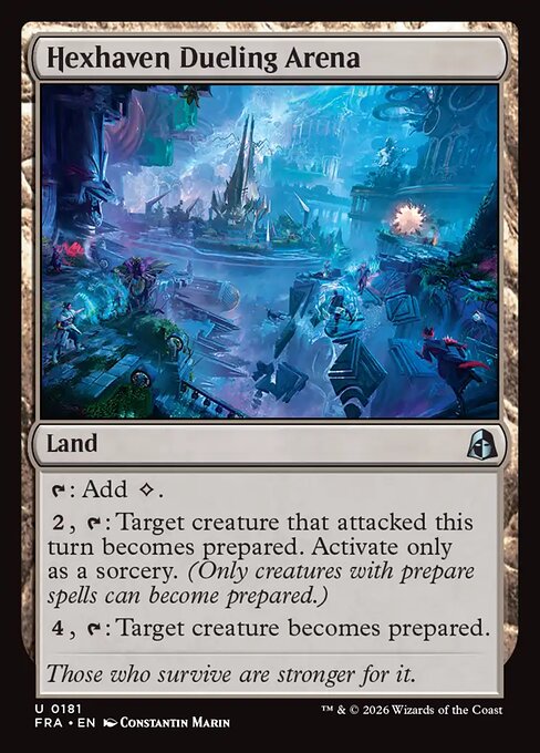 Hexhaven Dueling Arena — art by Constantin Marin