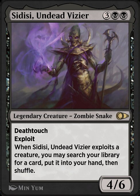 Sidisi, Undead Vizier — art by Min Yum
