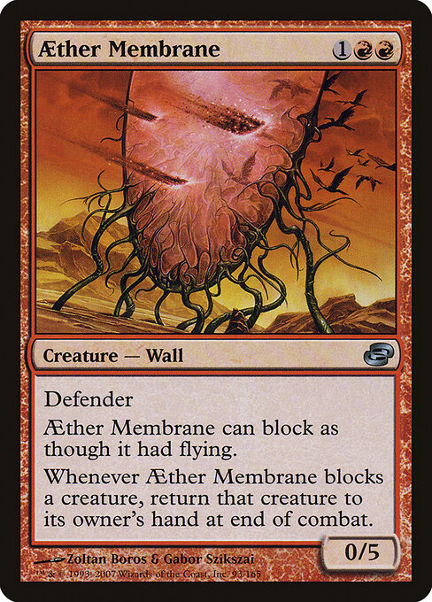 Aether Membrane — art by Zoltan Boros & Gabor Szikszai